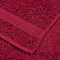 Toalhas de banho FROGN 2 pcs 100x150 cm 360 g/m² bordéus