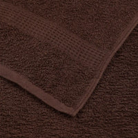 Toalhas de mãos FROGN 2 pcs 50x100 cm 360 g/m² castanho