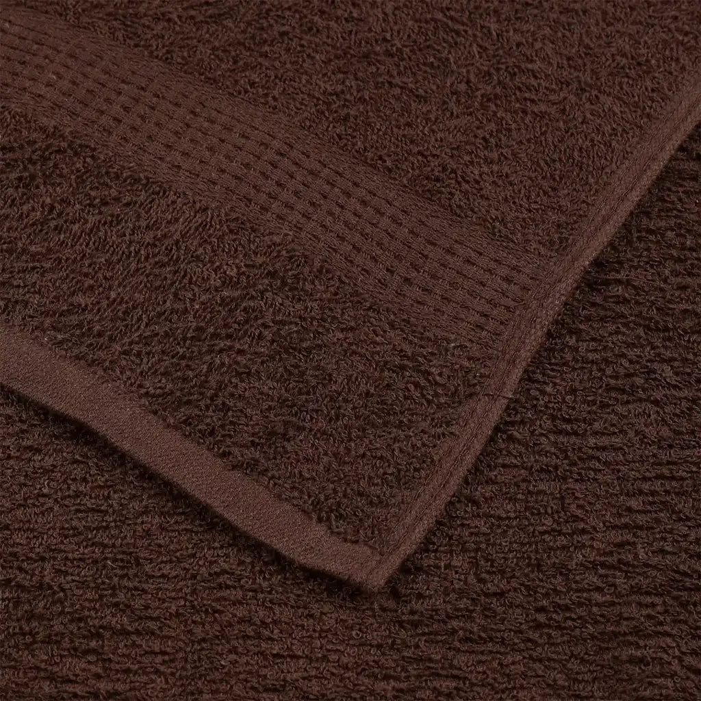 Toalhas de banho FROGN 2pcs 70x140 cm 360 g/m² castanho