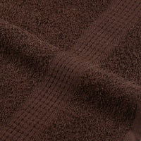 Toalhas de sauna FROGN 4 pcs 80x200 cm 360 g/m² castanho