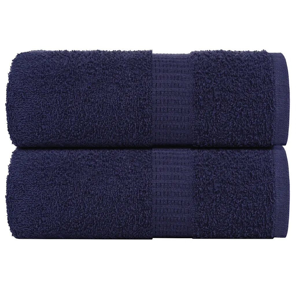 Toalhas de rosto FROGN 2 peças -marinho 30x30 cm 360 g/m²