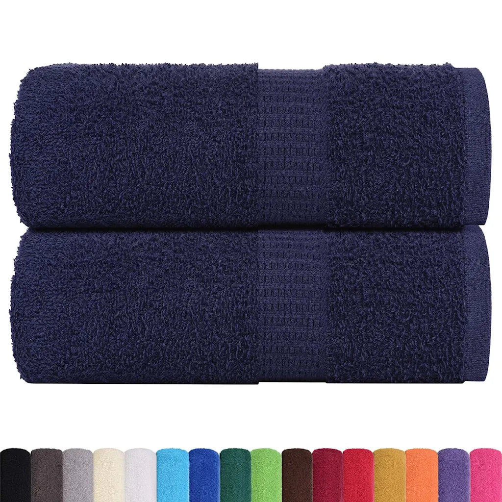 Toalhas de rosto FROGN 2 peças -marinho 30x30 cm 360 g/m²