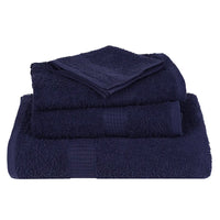 Toalhas de rosto FROGN 4 peças -marinho 30x30 cm 360 g/m²