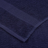Toalhas hóspedes FROGN 4 pcs  marinho 30x50cm 360 g/m²