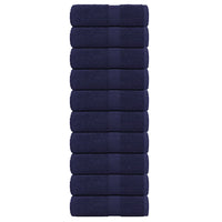 Toalhas hóspedes FROGN 10pcs  marinho 30x50cm 360 g/m²