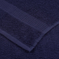 Toalhas hóspedes FROGN 10pcs  marinho 30x50cm 360 g/m²