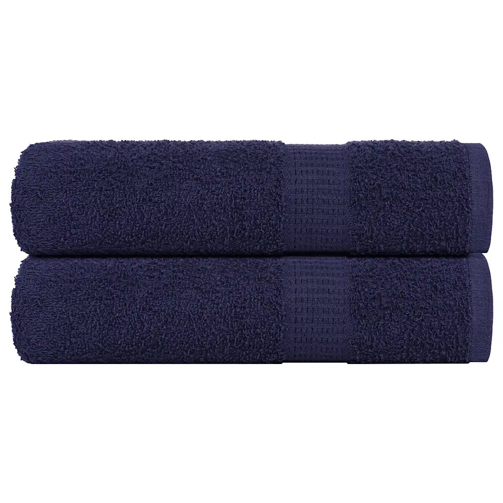 Toalhas mãos FROGN 2 pcs 50x100 cm 360 g/m²  marinho