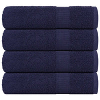 Toalhas mãos FROGN 4 pcs 50x100 cm 360 g/m²  marinho