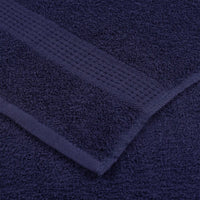Toalhas mãos FROGN 4 pcs 50x100 cm 360 g/m²  marinho