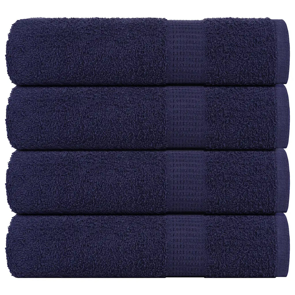 Toalhas banho FROGN 4 pcs 70x140 cm 360 g/m²  marinho