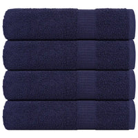 Toalhas banho FROGN 4 pcs 70x140 cm 360 g/m²  marinho