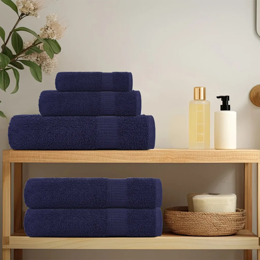Toalhas banho FROGN 4 pcs 70x140 cm 360 g/m²  marinho