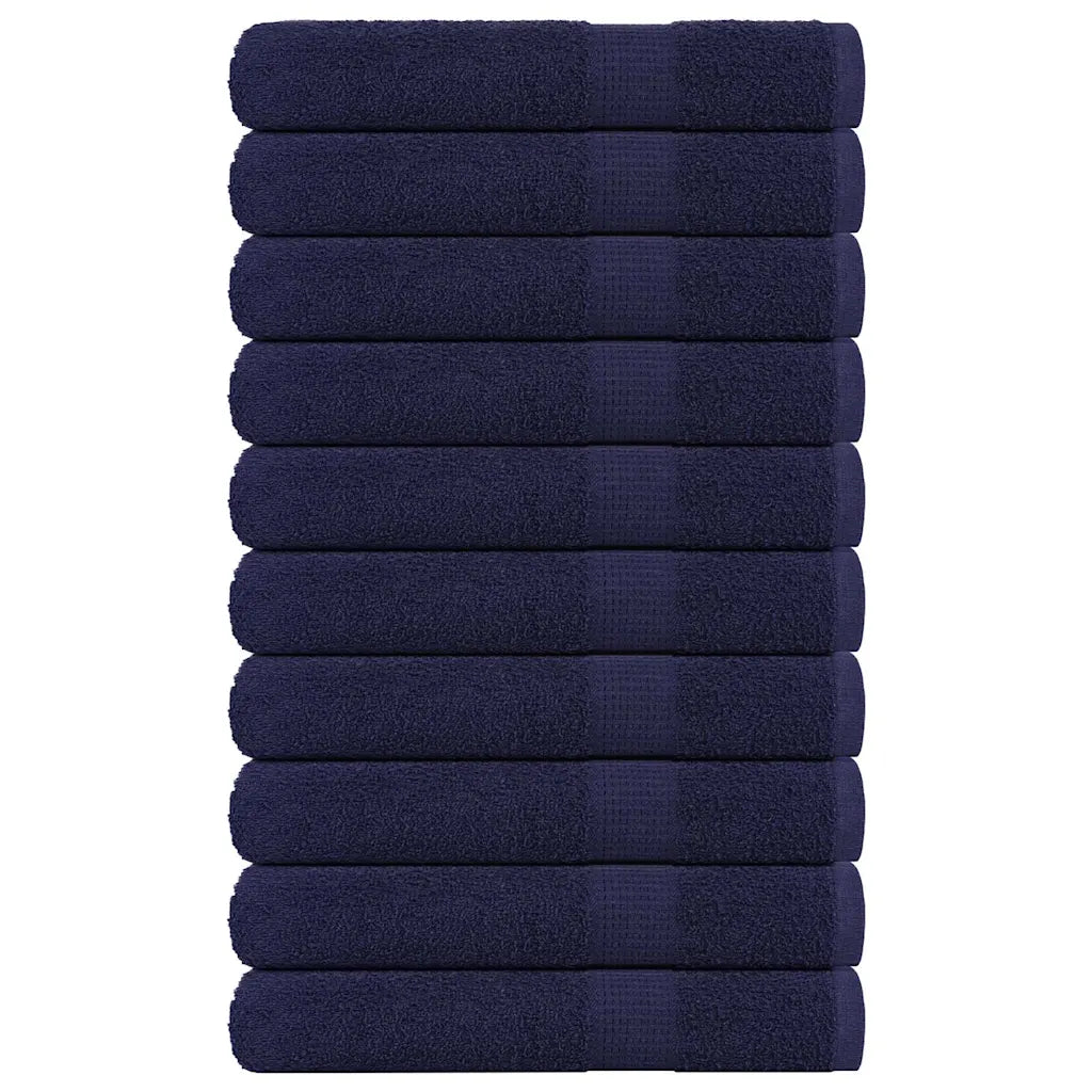 Toalhas sauna FROGN 10 pcs 80x200cm 360 g/m²  marinho