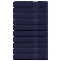 Toalhas sauna FROGN 10 pcs 80x200cm 360 g/m²  marinho