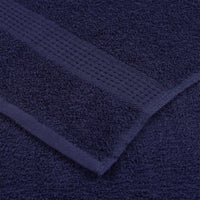 Toalhas sauna FROGN 10 pcs 80x200cm 360 g/m²  marinho
