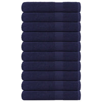 Toalhas FROGN 10 pcs 100x200 cm 360 g/m²  marinho