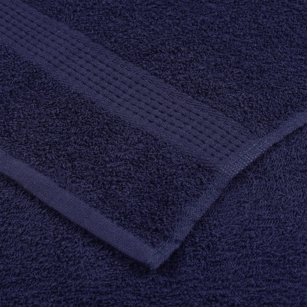 Toalhas FROGN 10 pcs 100x200 cm 360 g/m²  marinho