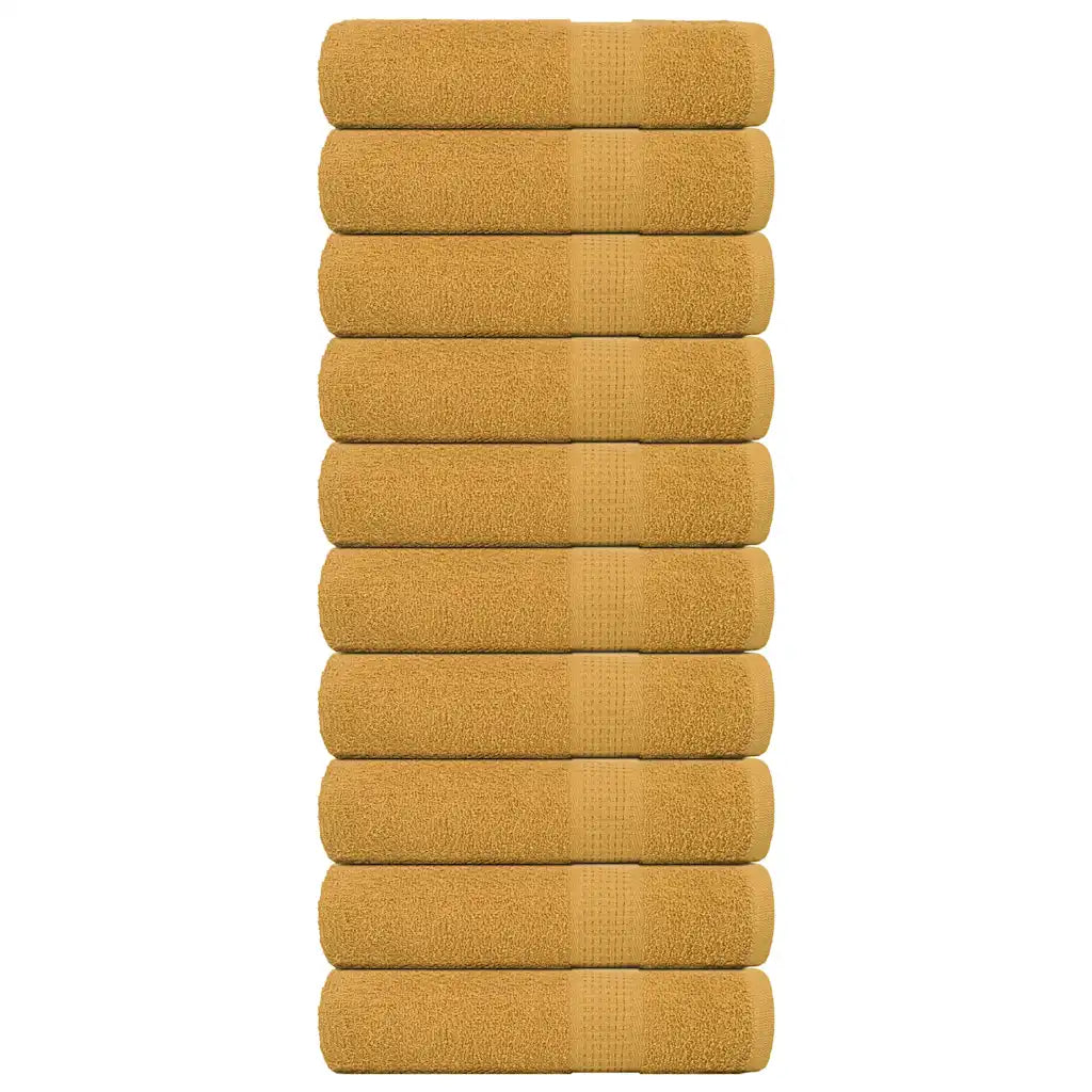 Toalhas de banho FROGN 10 pcs 100x150cm 360 g/m² vermelho