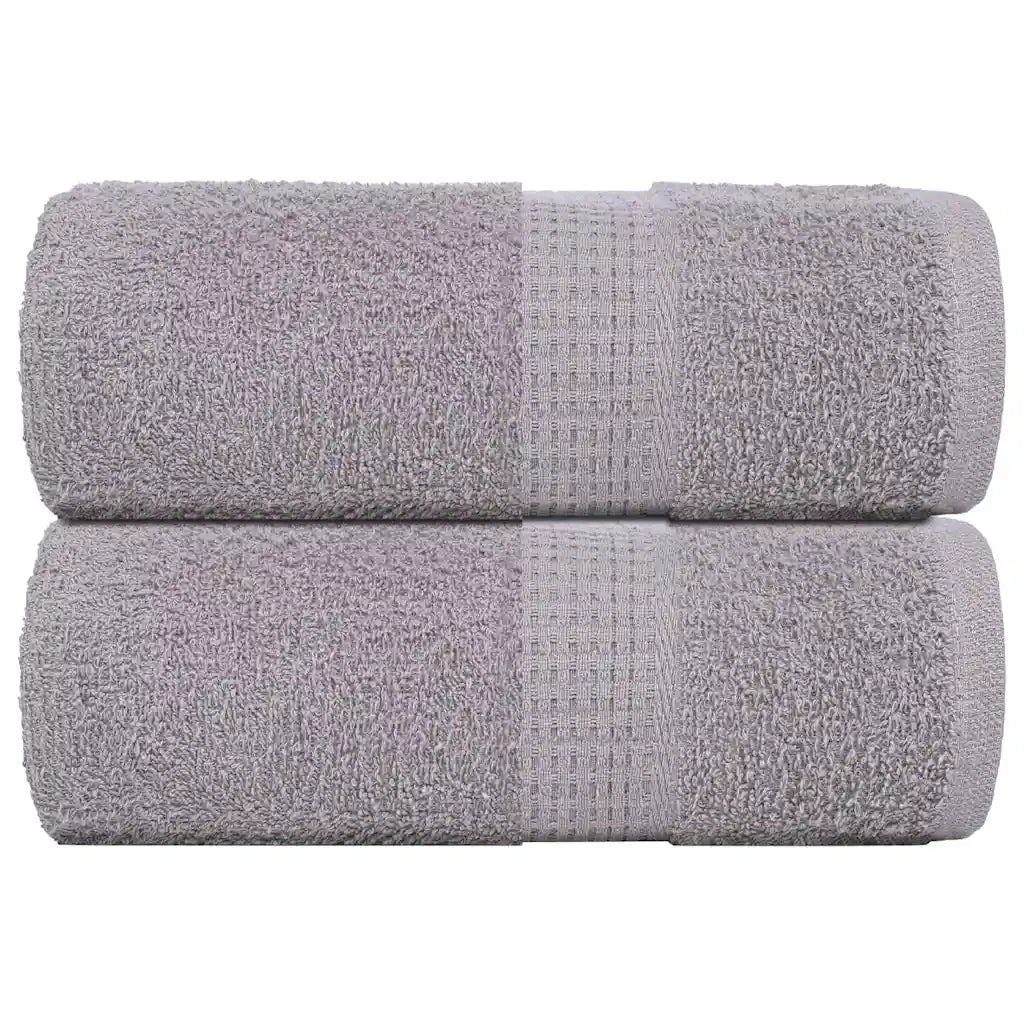 Toalhas de bidé FROGN 2 pcs 30x50 cm 360 g/m² cinzento