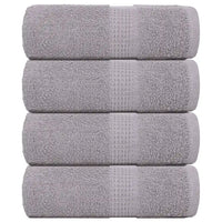 Toalhas de bidé FROGN 4 pcs 30x50 cm 360 g/m² cinzento