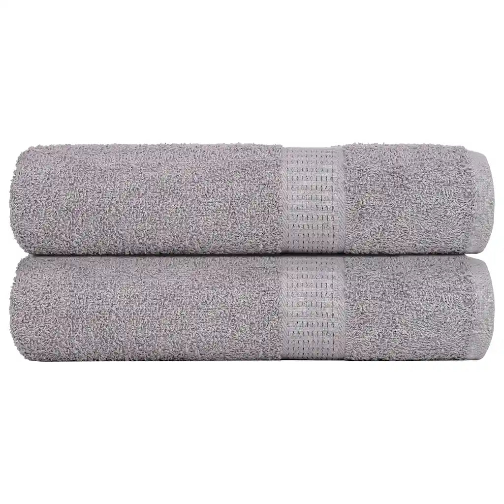 Toalhas de mãos FROGN 2 pcs 50x100 cm 360 g/m² cinzento