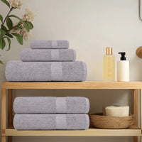 Toalhas de mãos FROGN 10 pcs 50x100 cm 360 g/m² cinzento