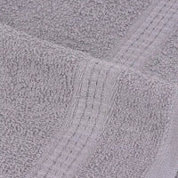 Toalhas de banho FROGN 4 pcs 70x140 cm 360 g/m² cinzento
