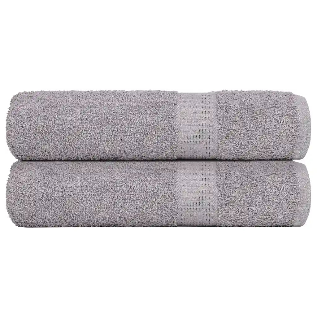 Toalhas de banho FROGN 2 pcs 100x150 cm 360 g/m² cinzento
