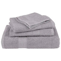 Toalhas de banho FROGN 4 pcs 100x150 cm 360 g/m² cinzento