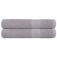 Toalhas FROGN 2 pcs 100x200 cm 360 g/m² cnzento