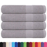 Toalhas FROGN 4 pcs 100x200 cm 360 g/m² cinzento