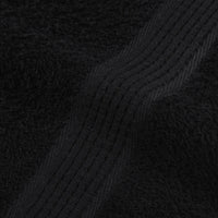 Toalhas de rosto FROGN 10 unidades pretas 30x30 cm 360 g/m²