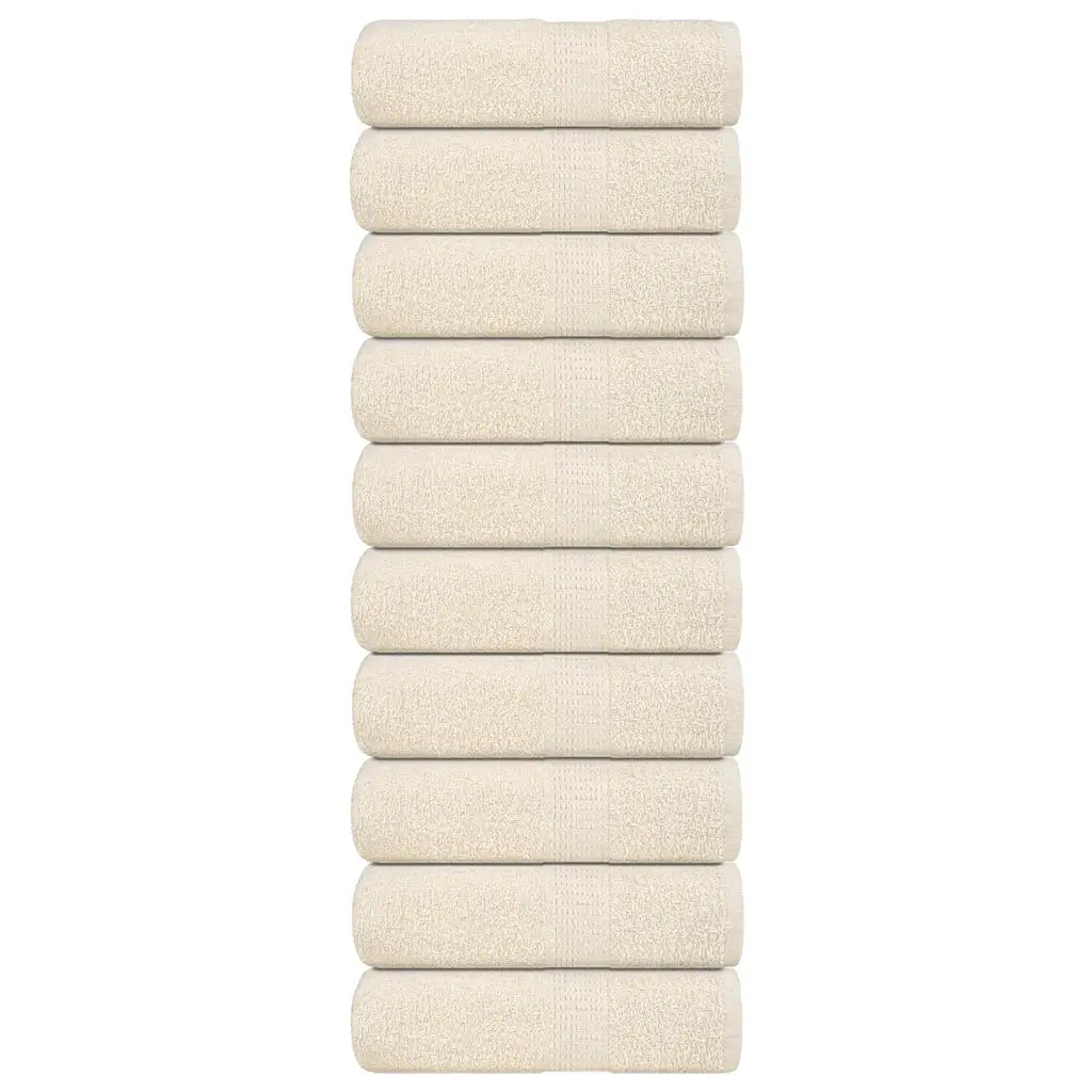 Toalhas de bidé FROGN 10 pcs 30x50 cm 360 g/m²
