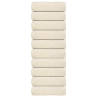 Toalhas de bidé FROGN 10 pcs 30x50 cm 360 g/m²
