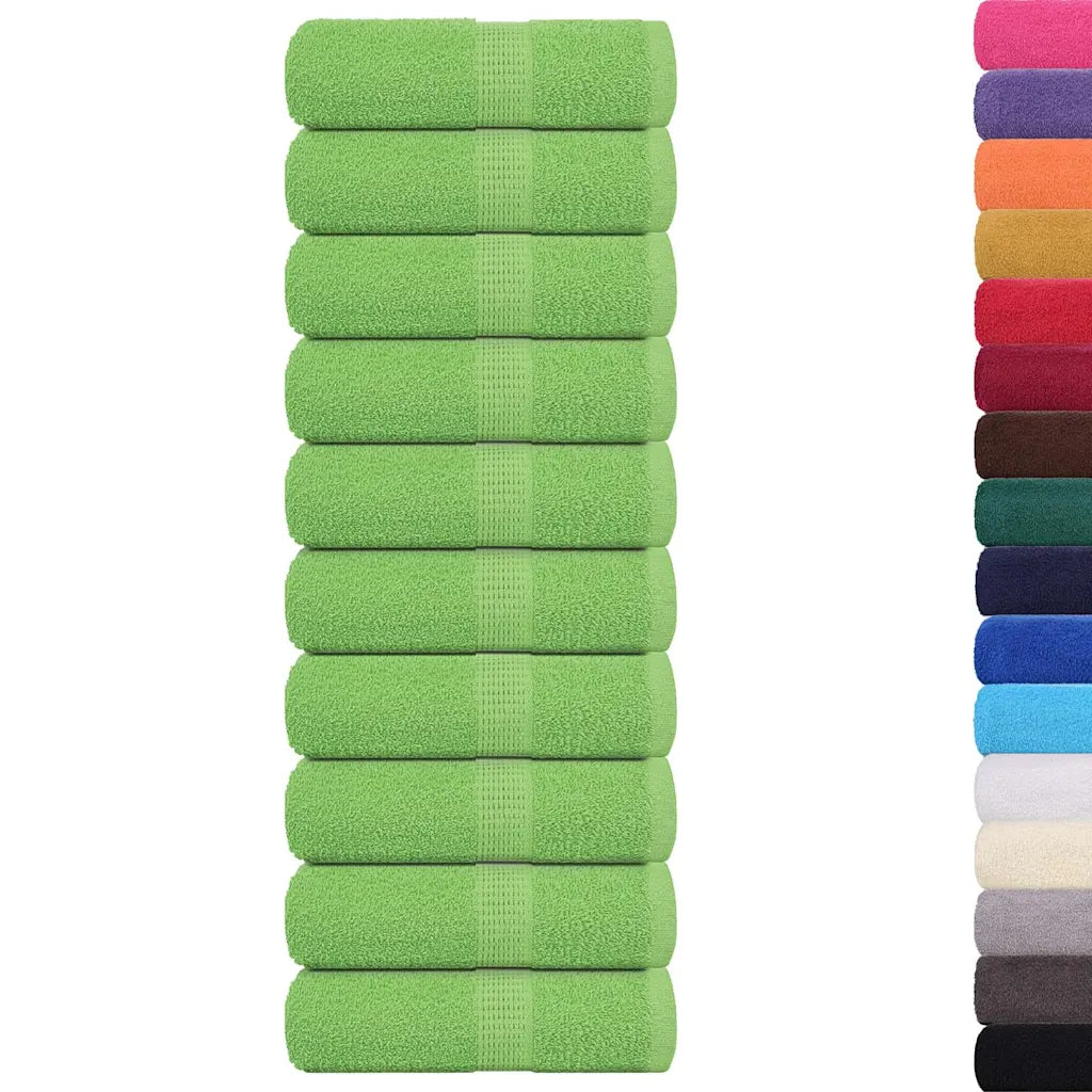 Toalhas de rosto FROGN 10 unidades -maçã 30x30 cm 360 g/m²