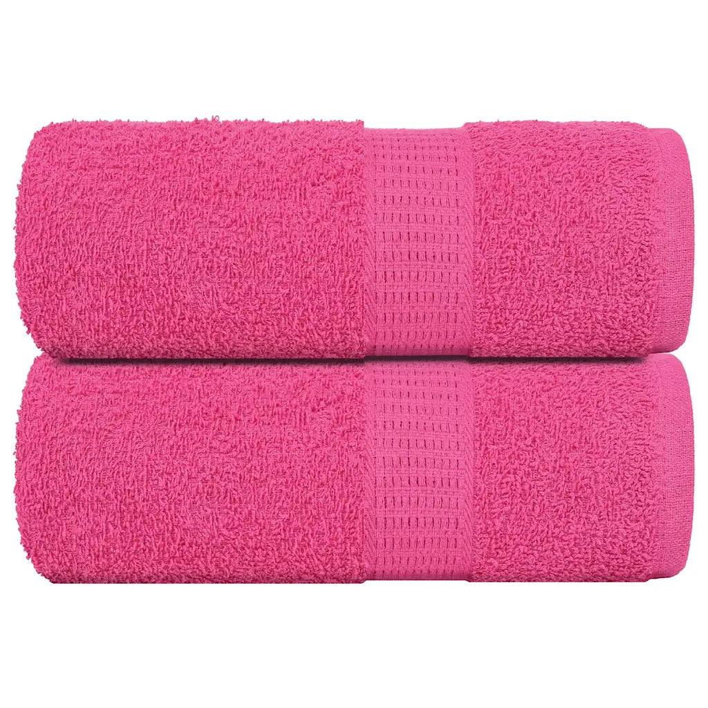 Toalhas de bidé FROGN 2 pcs 30x50 cm 360 g/m² rosa