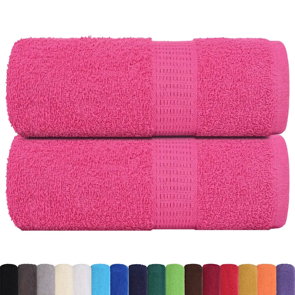 Toalhas de bidé FROGN 2 pcs 30x50 cm 360 g/m² rosa