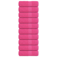 Toalhas de bidé FROGN 10 pcs 30x50 cm 360 g/m² rosa