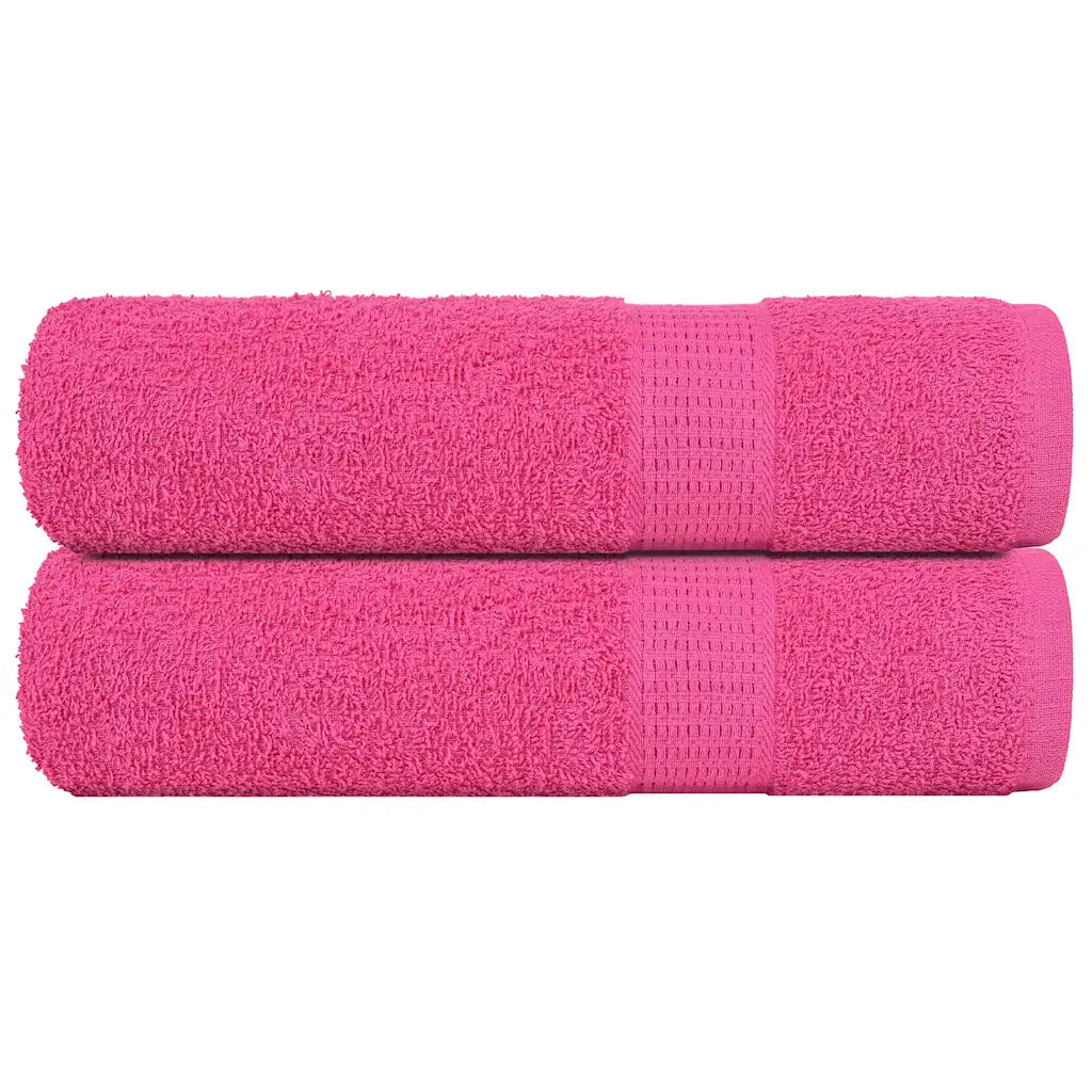 Toalhas de banho FROGN 2pcs 70x140 cm 360 g/m² rosa