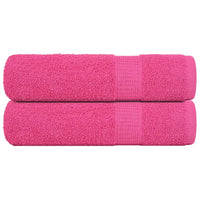 Toalhas de banho FROGN 2pcs 70x140 cm 360 g/m² rosa