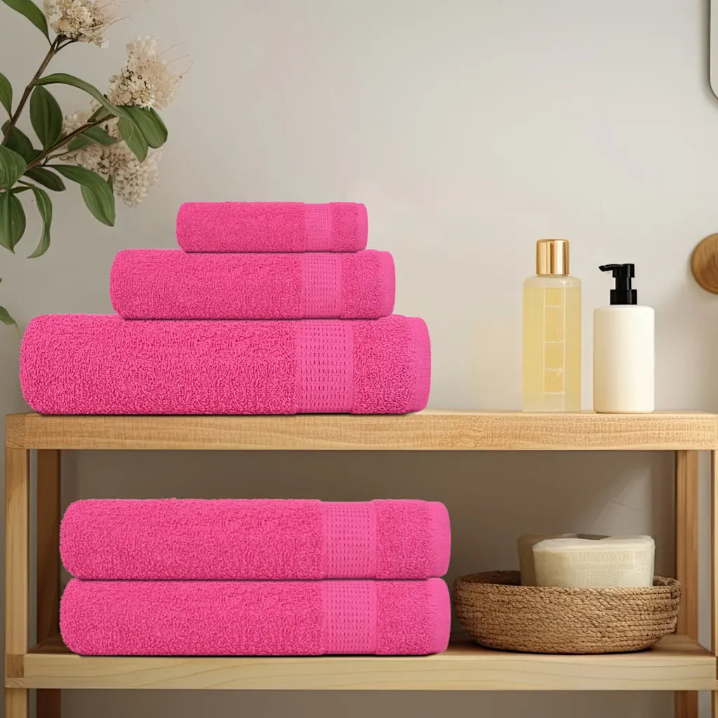 Toalhas de banho FROGN 2pcs 70x140 cm 360 g/m² rosa