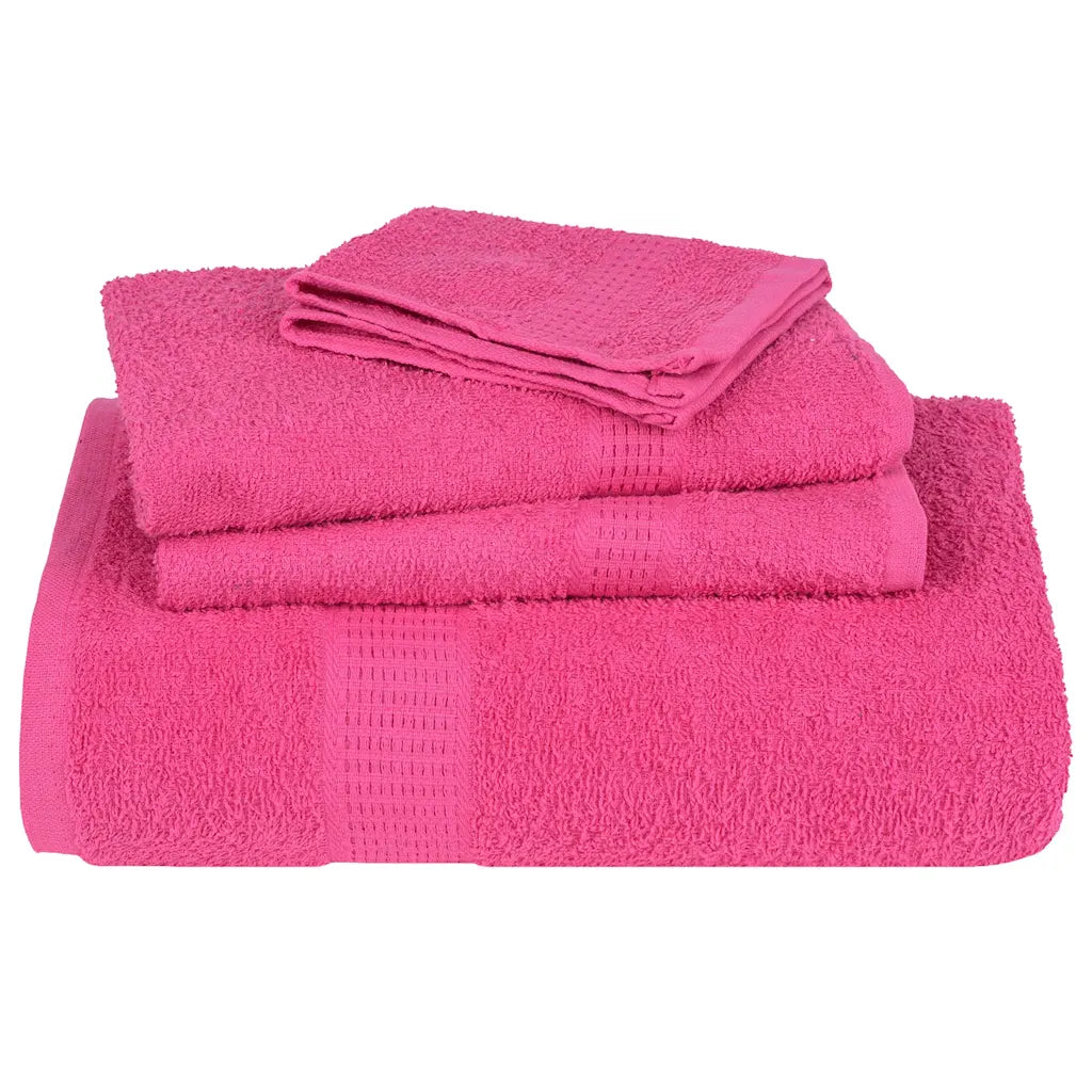 Toalhas de banho FROGN 2 pcs 100x150 cm 360 g/m² rosa