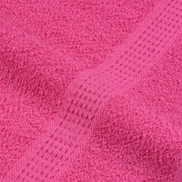 Toalhas de banho FROGN 10 pcs 100x150 cm 360 g/m² rosa