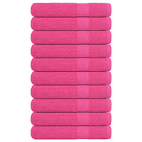 Toalhas de sauna FROGN 10 pcs 80x200 cm 360 g/m² rosa