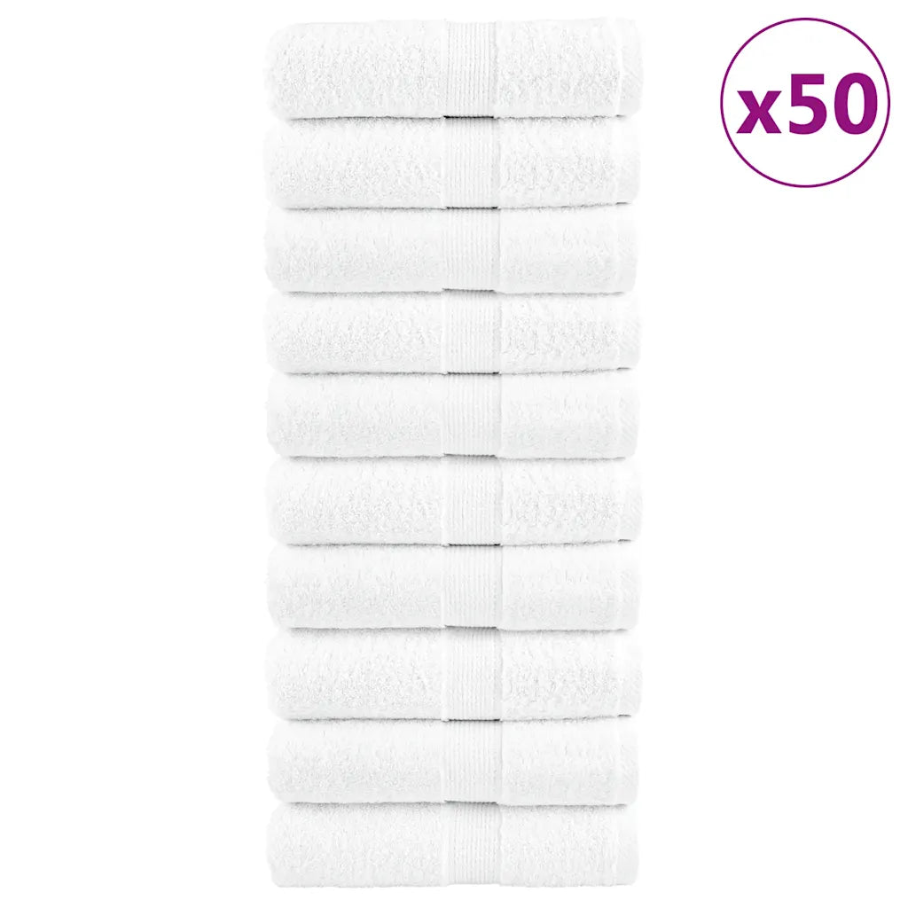 Toalhas de rosto premium SOLUND 50 pcs 15x21 cm 600 gsm