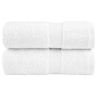 Toalhas de rosto premium SOLUND 2 unidades, brancas, 30x30 cm, 600 g/m²