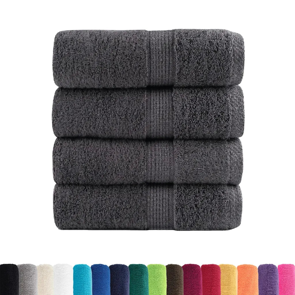 Toalhas de bidé premium SOLUND 4pcs 30x50 cm 600 gsm