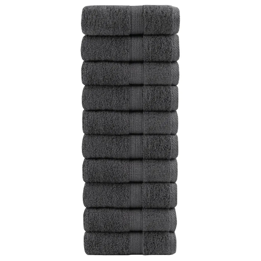 Toalhas de bidé premium SOLUND 10pcs 30x50cm 600 gsm