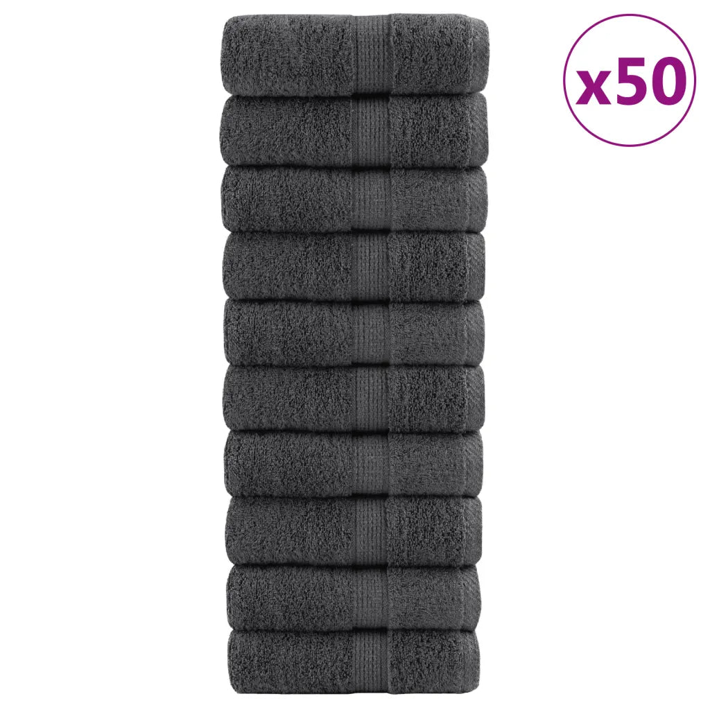 Toalhas de bidé premium SOLUND 50pcs 30x50cm 600 gsm