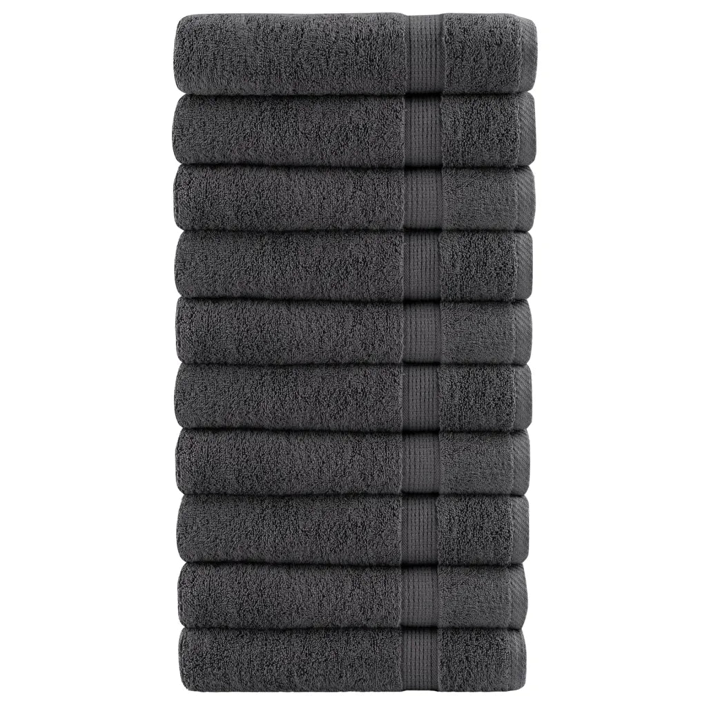 Toalhas de mãos premium SOLUND 10pcs 50x100cm 600gsm